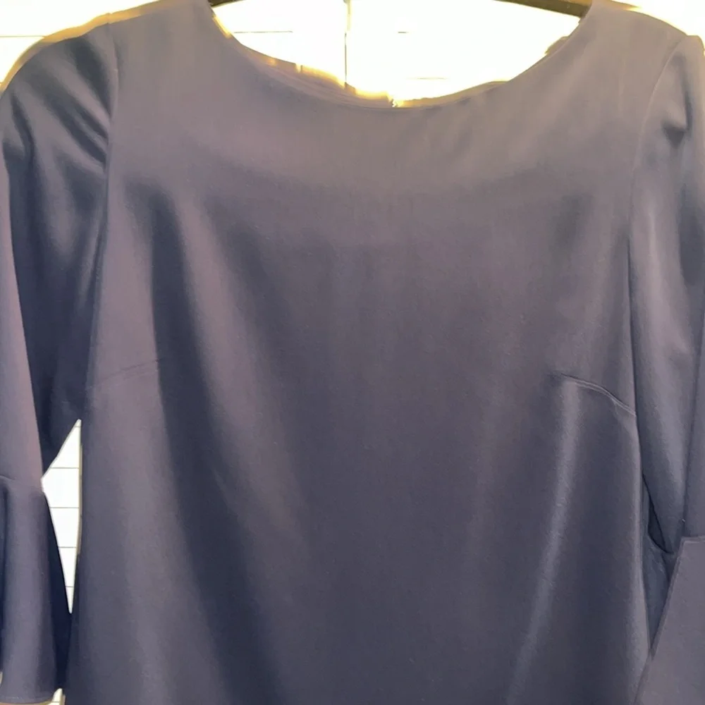 Sail To Sable STS‎ Navy ruffle hem dress women size 4